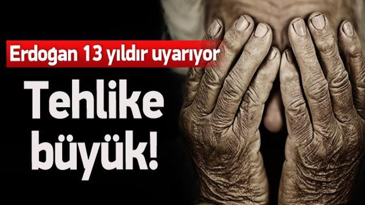 Türkiye yaşlı ülkeler kategorisine giriyor!