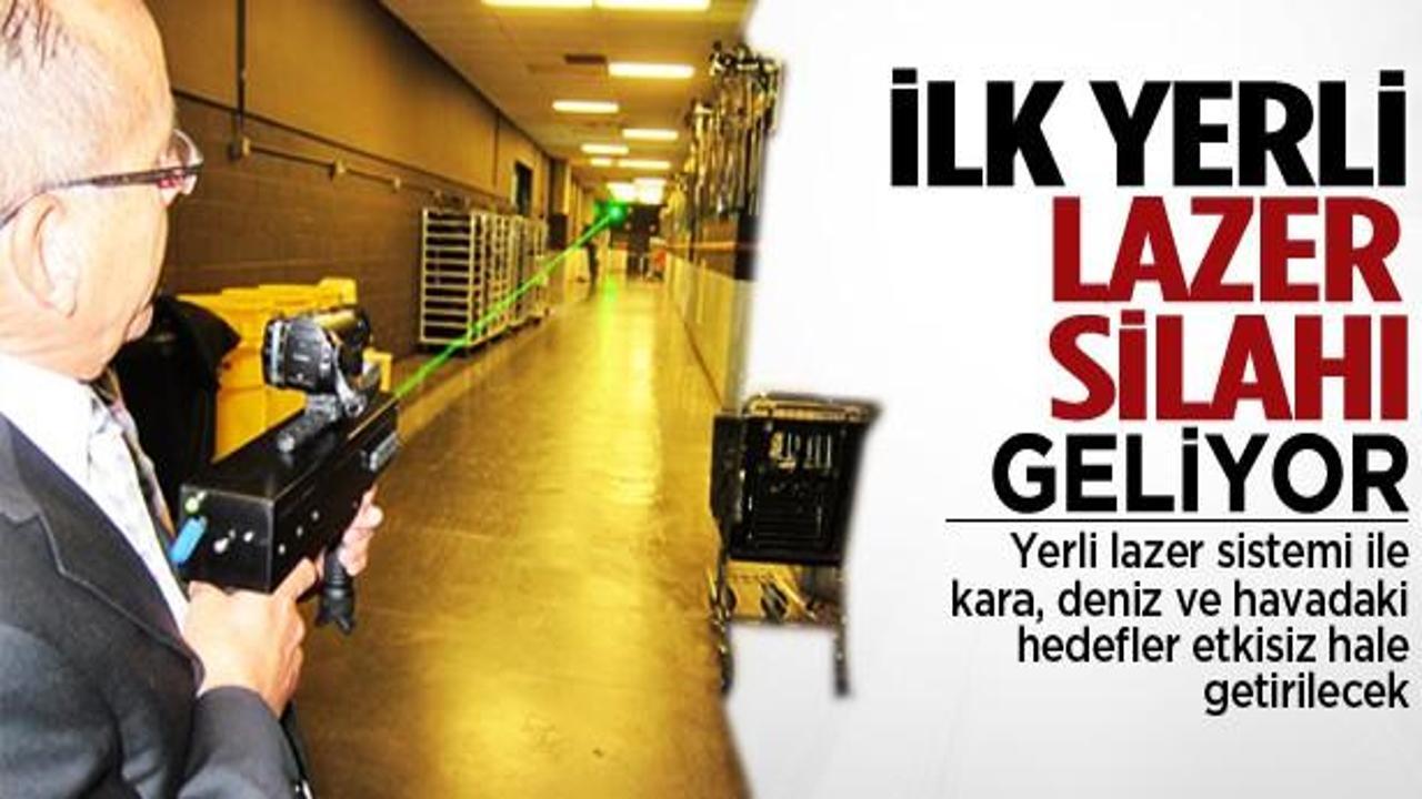 Türkiye yerli lazer silahını üretecek