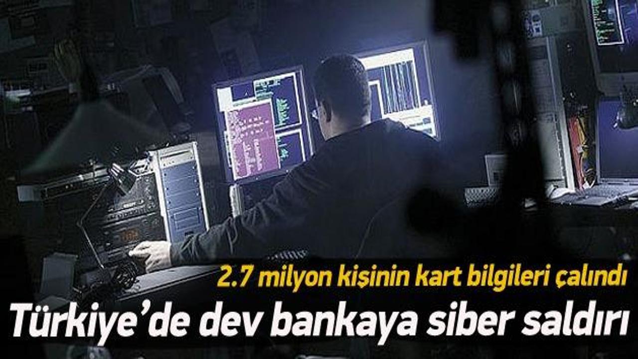 Türkiye'de dev bankaya siber saldırı