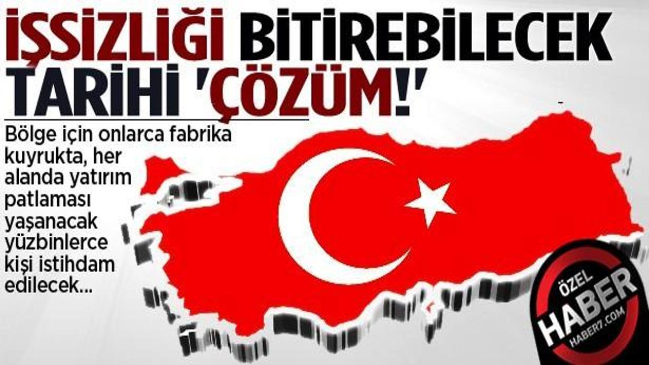 Türkiye'deki işsizliği bitirecek tarihi 'Çözüm!'