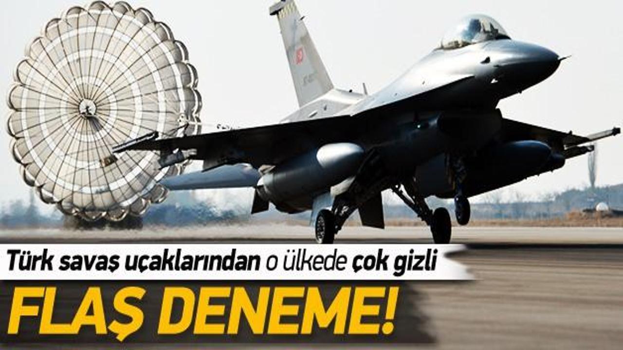 T&uuml;rkiye'den flaş prova! F-16'lar İsve&ccedil;'te