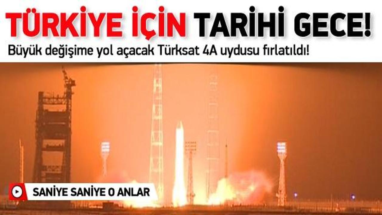 Türkiye'nin 5. uydusu fırlatıldı!