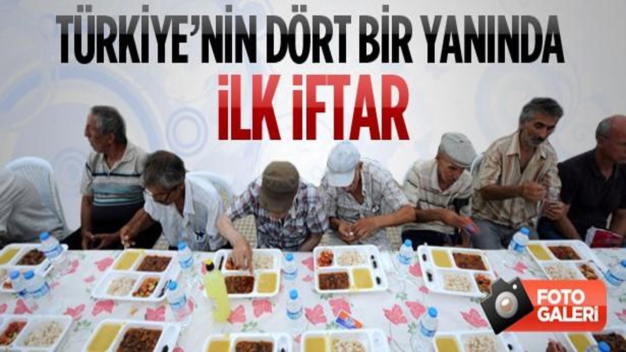 Türkiye'nin dört bir tarafında iftar