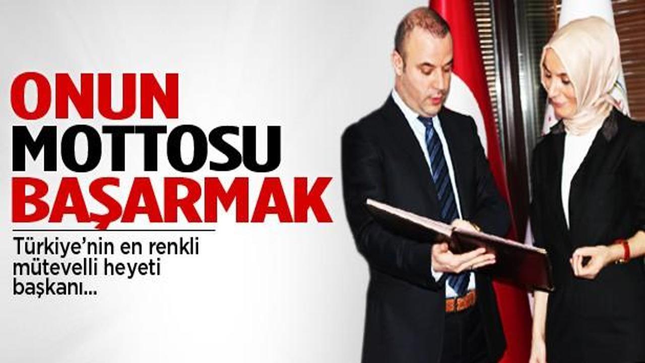 Türkiye'nin en genç ve renkli mütevelli heyeti başkanı