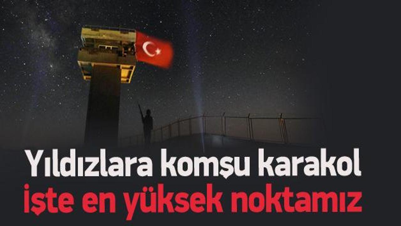 Türkiye'nin en yüksek noktası: Meydan karakolu