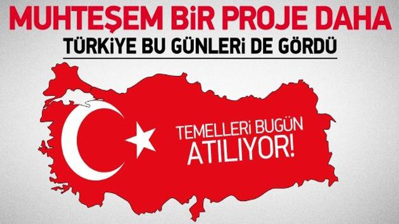 Türkiye'nin hızını artıracak bir proje daha