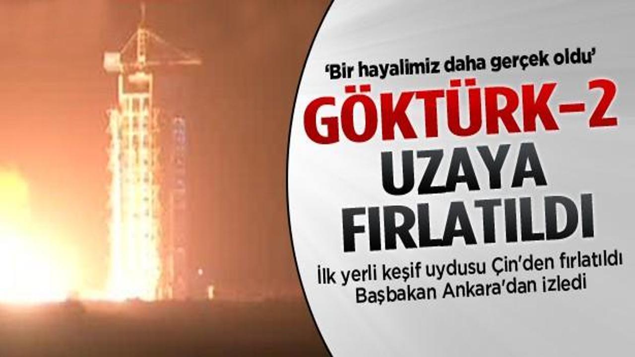 Türkiye'nin ilk yerli keşif uydusu fırlatıldı