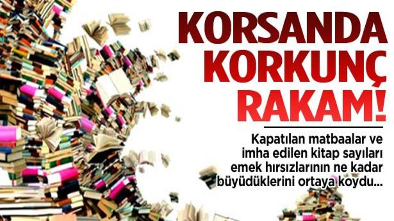Türkiye'nin korkunç korsan kitap raporu!
