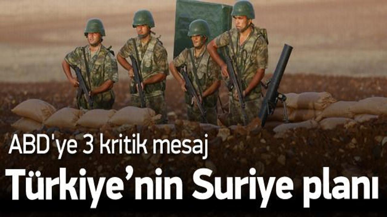 Türkiye'nin Suriye planı: Savaş değil güven!