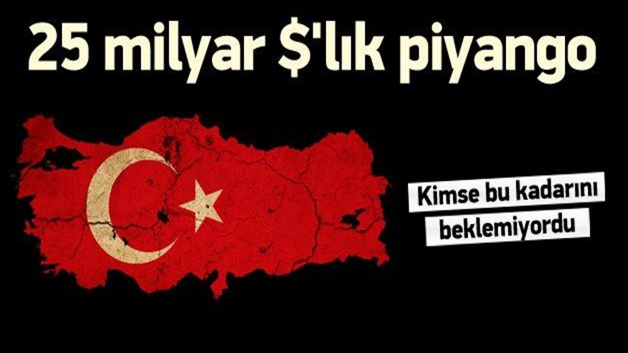 Türkiye'ye 25 milyar dolarlık petrol piyangosu