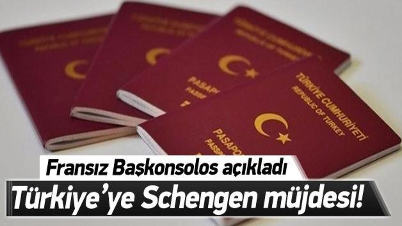 Türkiye'ye Schengen müjdesi