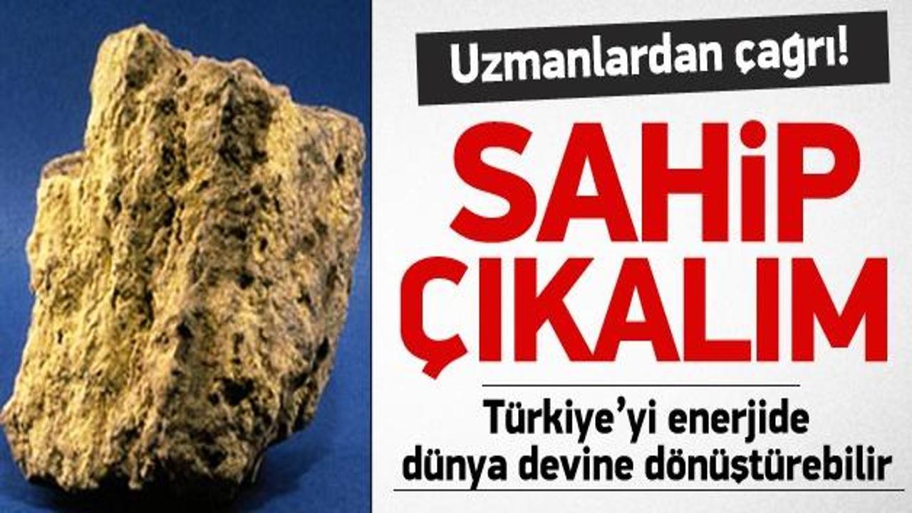 Türkiye'yi enerji devi yapabilecek maden!