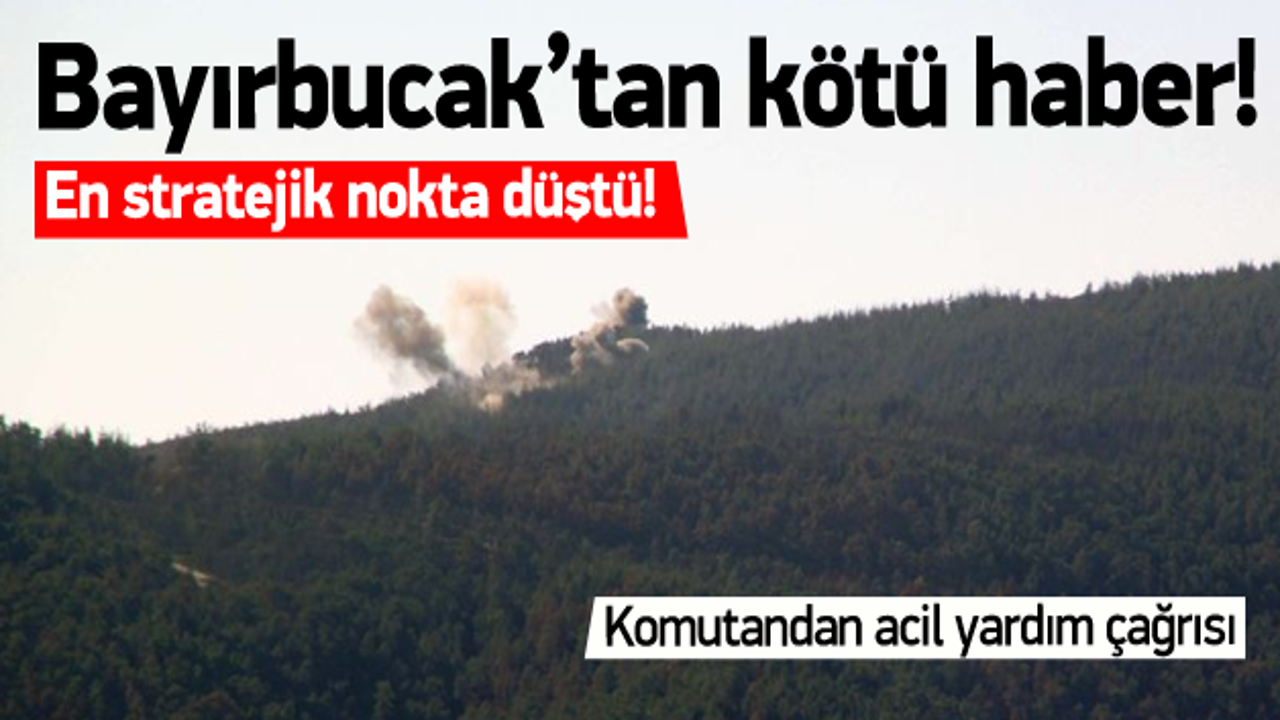 Türkmen Dağı'ndaki stratejik tepe düştü