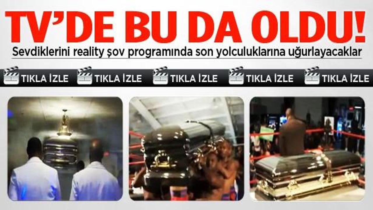 TV'de şimdi de cenaze t&ouml;reni şovu &ccedil;ılgınlığı
