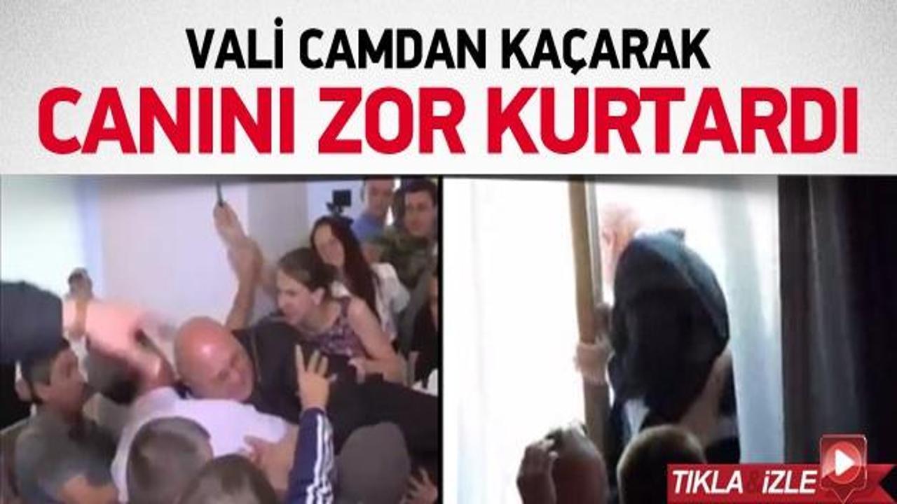 Ukraynalı vali canını zor kurtardı