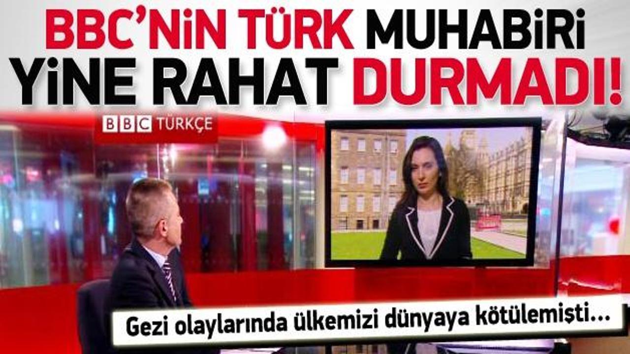 Ülkemizi dünyaya kötüleyen muhabir işbaşında