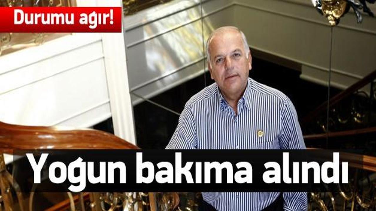 &Uuml;nl&uuml; armat&ouml;r Sadıkoğlu yoğun bakımda!