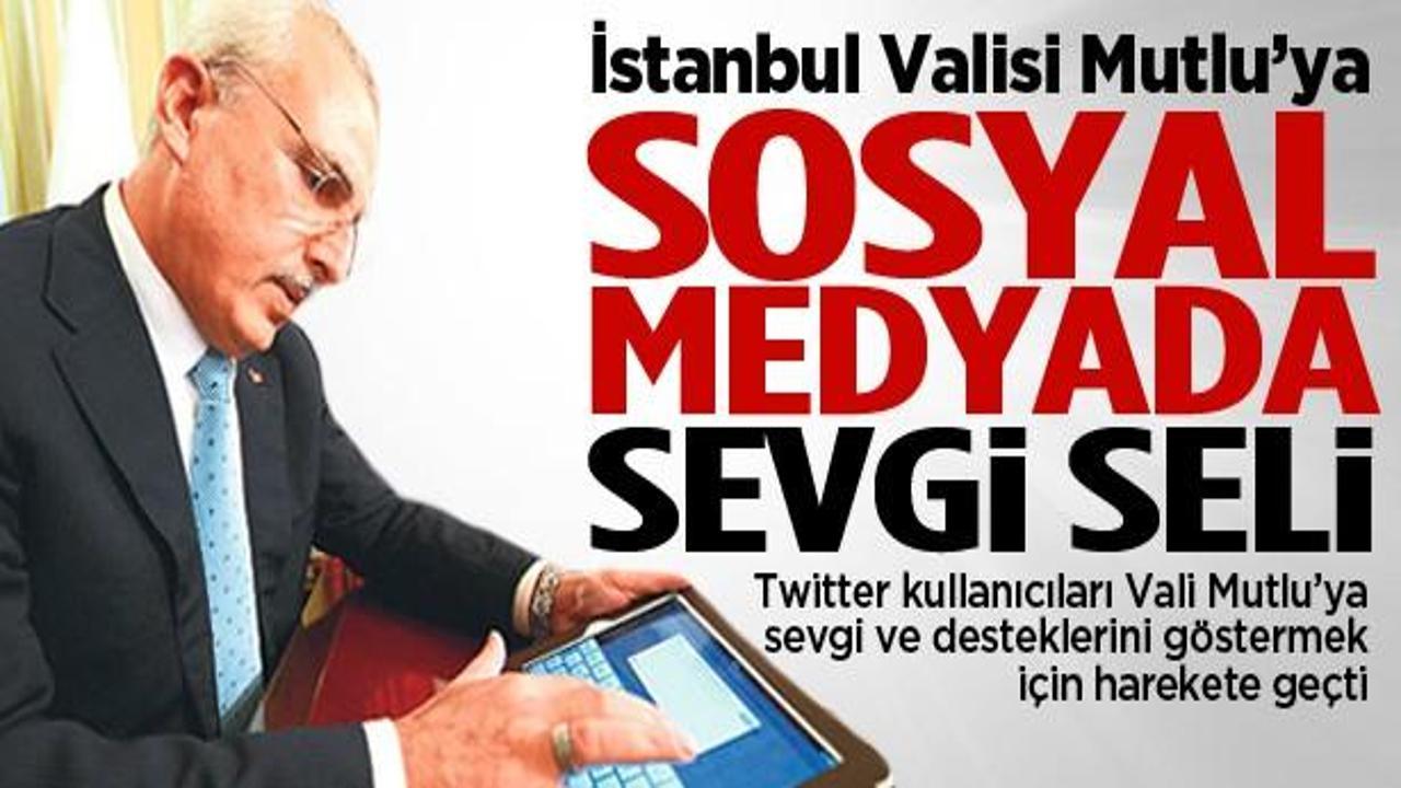 Vali Mutlu'ya twitter desteği &ccedil;ığ gibi b&uuml;y&uuml;yor