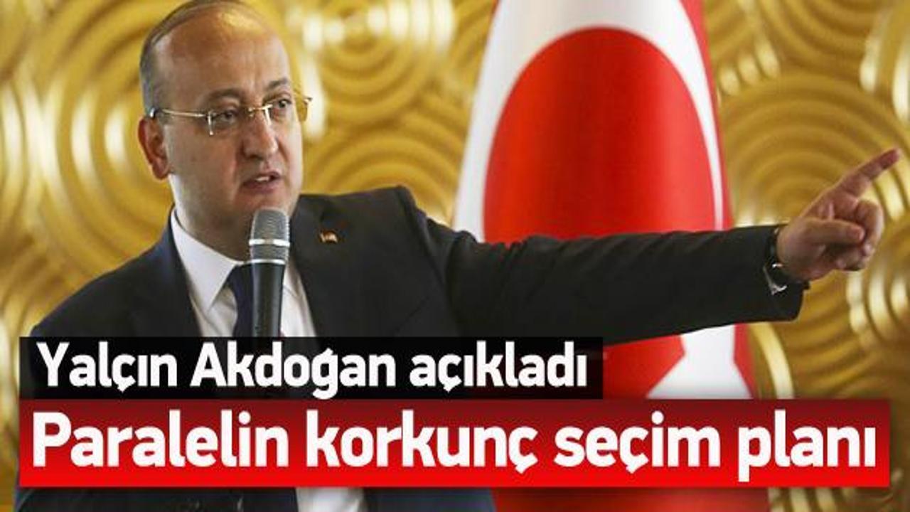 Yalçın Akdoğan'dan flaş 'seçim' iddiası