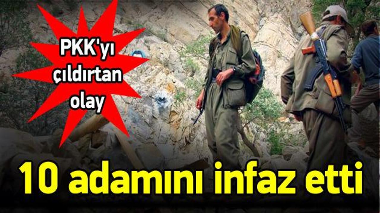 Yanan paralar 10 PKK'lının sonu oldu!