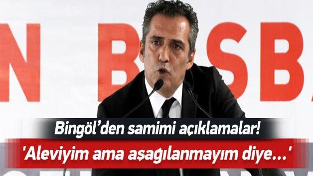 Yavuz Bing&ouml;l: Aleviyim ama ismim 'Yavuz'