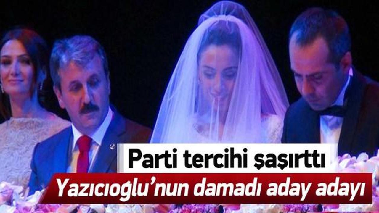 Yazıcıoğlu'nun damadı Ak Parti'yi seçti!