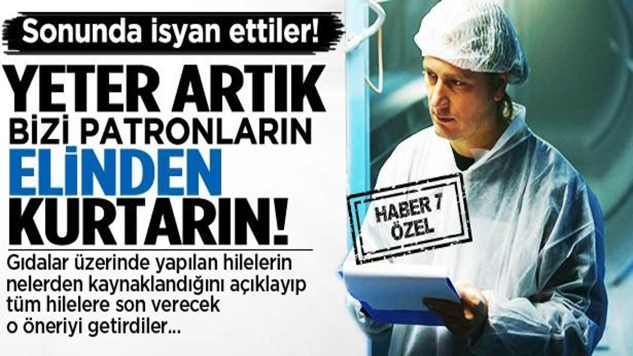 Gıdalardaki hilelere son verecek teklif!
