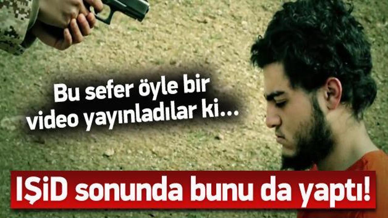 IŞİD rehineyi 10 yaşındaki &ccedil;ocuğa infaz ettirdi