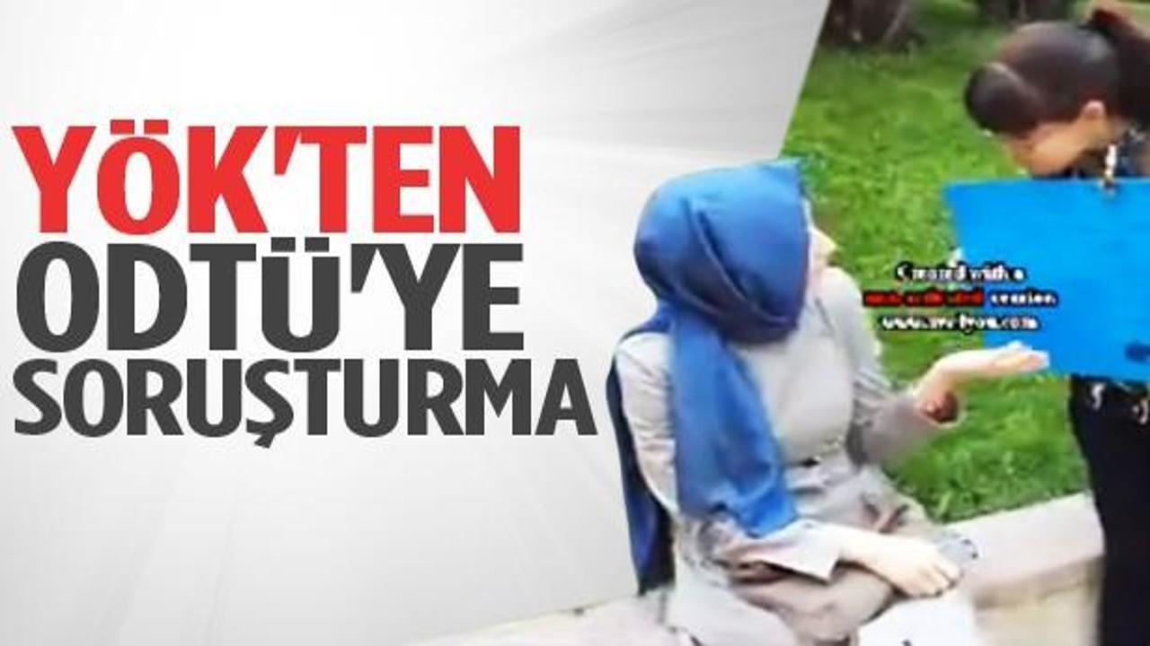 YÖK'ten ODTÜ'ye soruşturma