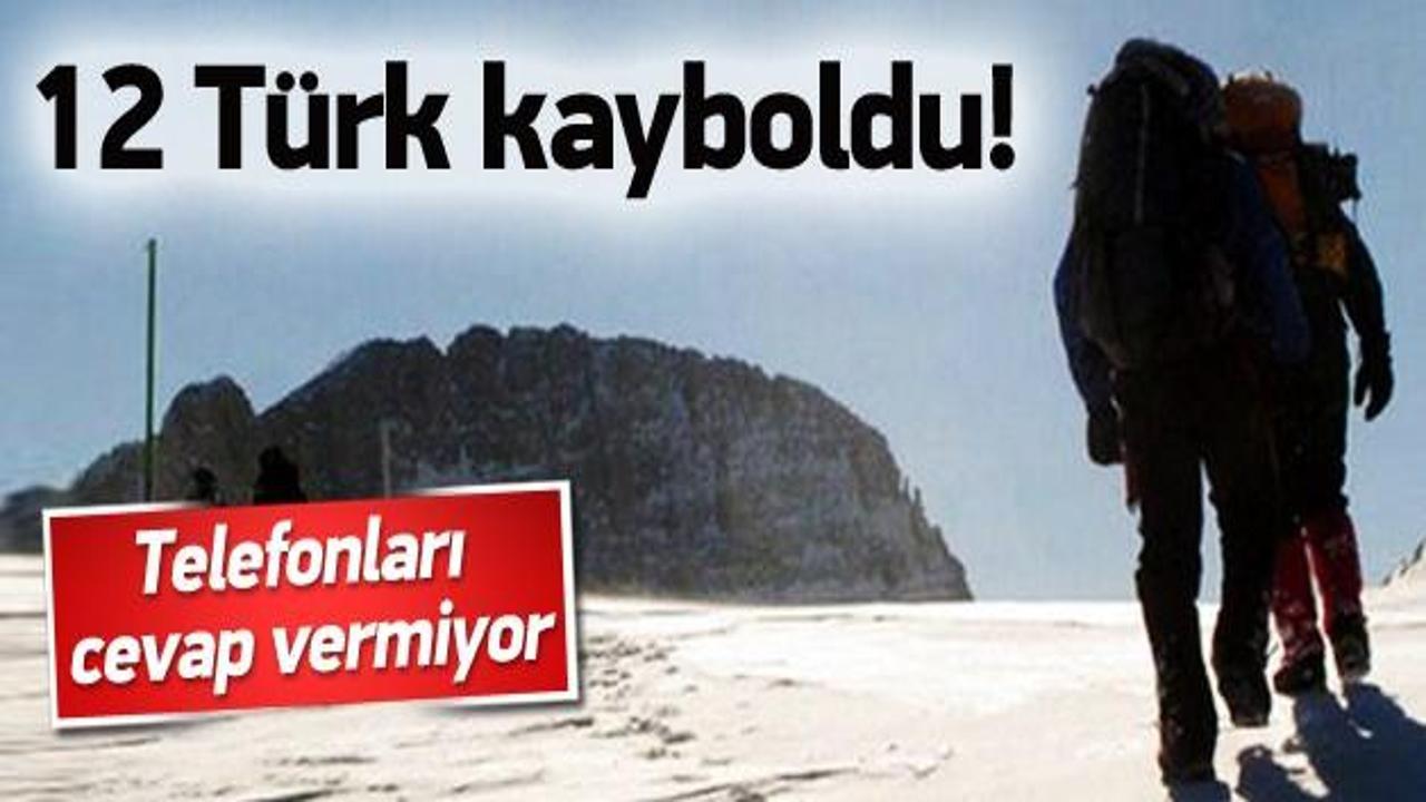 Yunanistan'da 12 Türk dağcı kayboldu