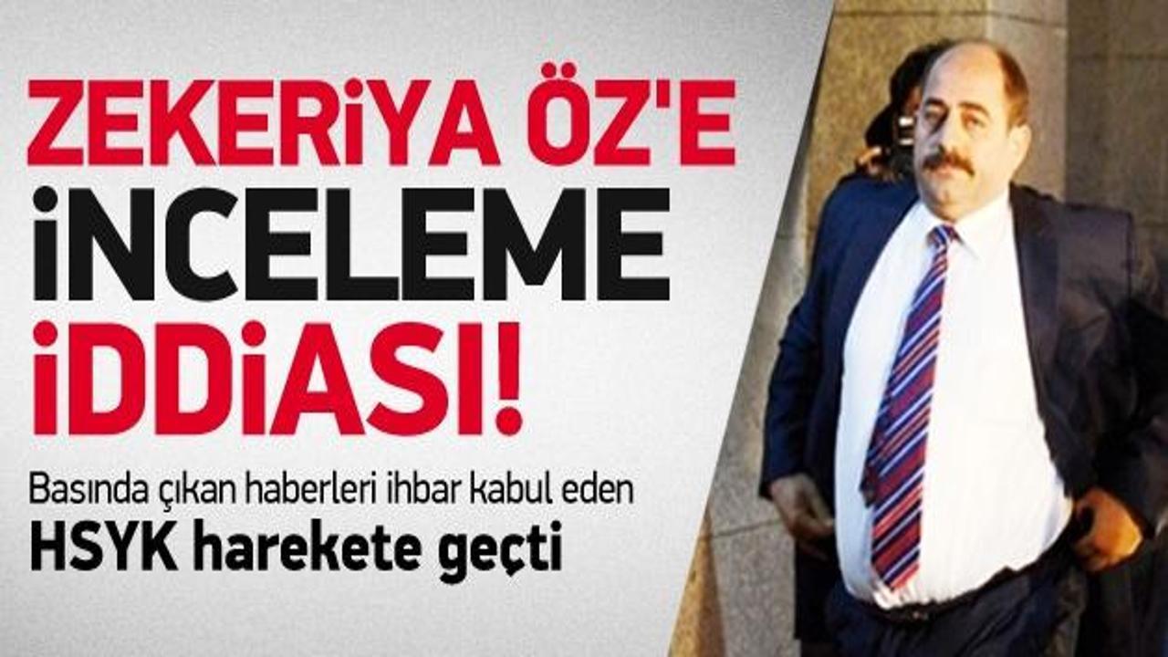 Zekeriya Öz'e inceleme iddiası