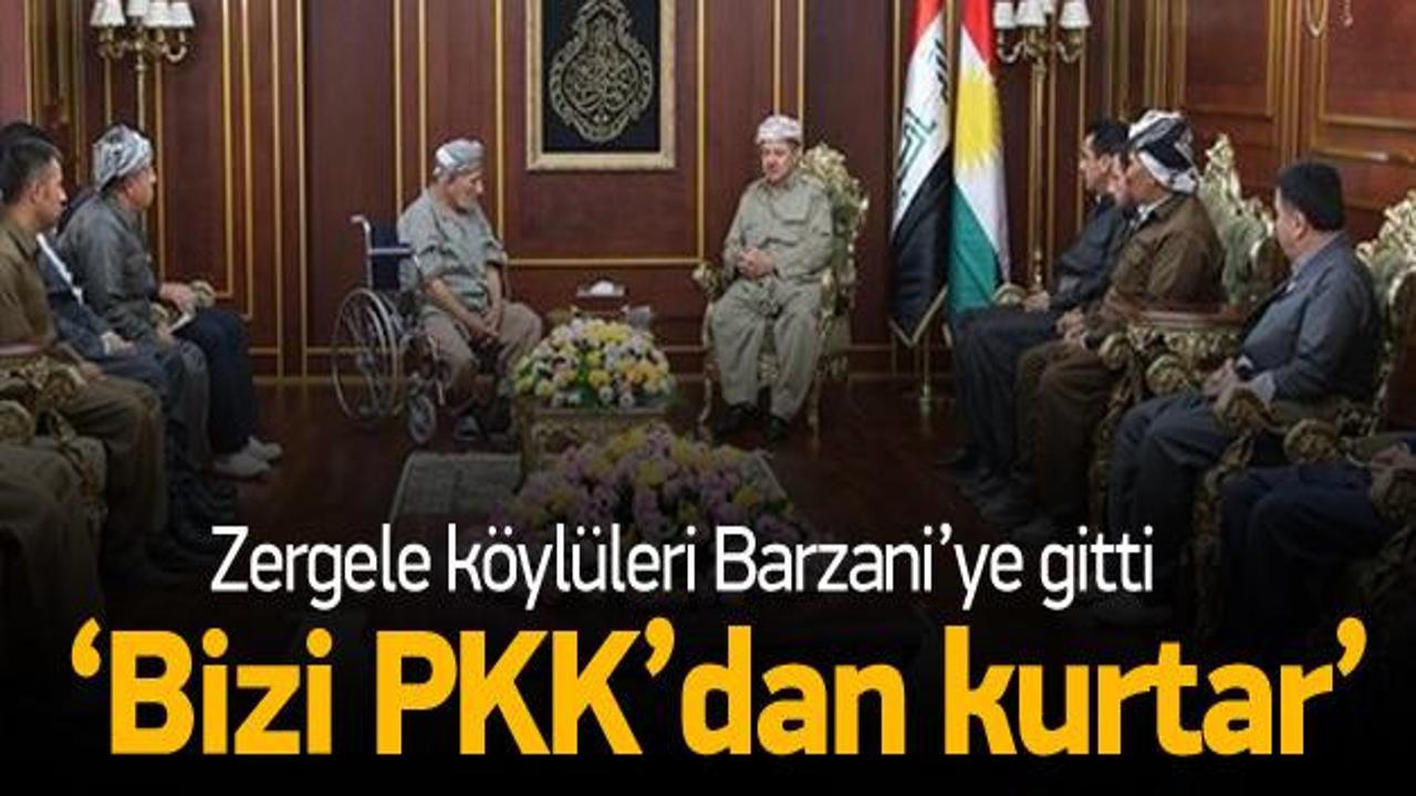 Zergeliler, PKK'ya karşı Barzani'den yardım istedi