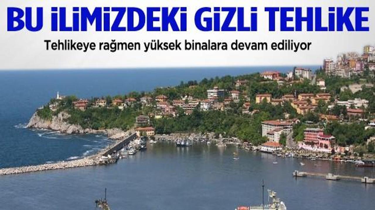 Zonguldak, 'tasman' afetiyle karşı karşıya