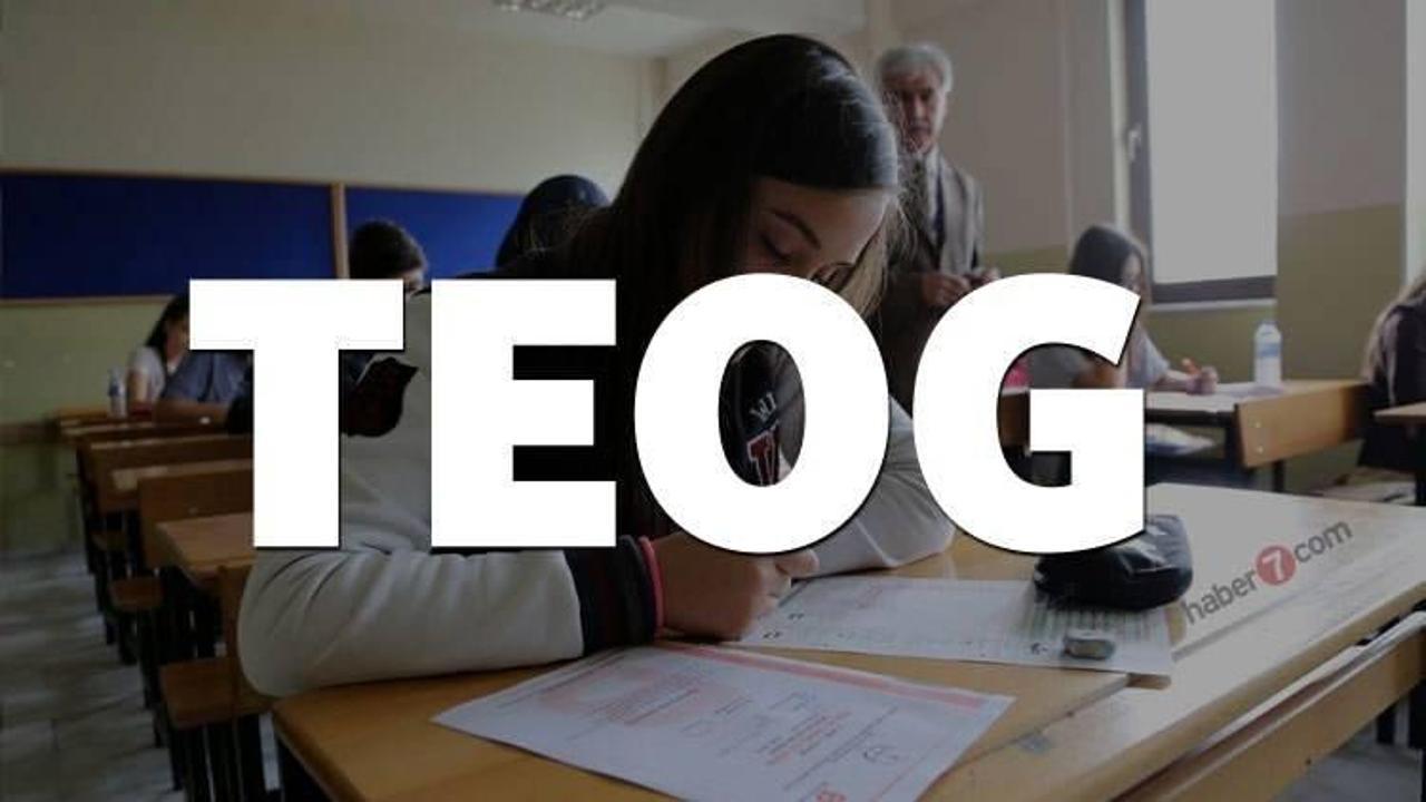 TEOG 1.dönem sınavı çıkmış soruları (Çalışma sayfası) - Haber 7 EĞİTİM