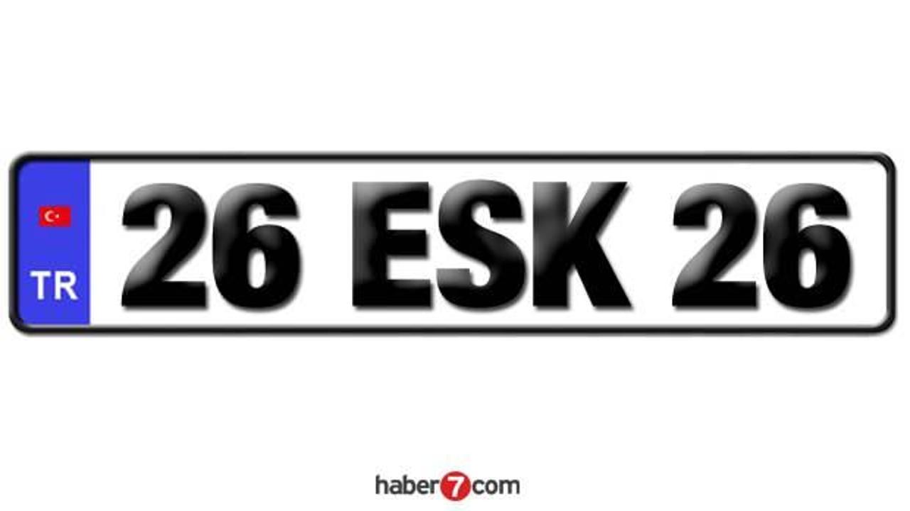 26 Plaka Kodu Hangi Ilin 26 Plaka Nerenin Plakas Eski ehir Il eleri