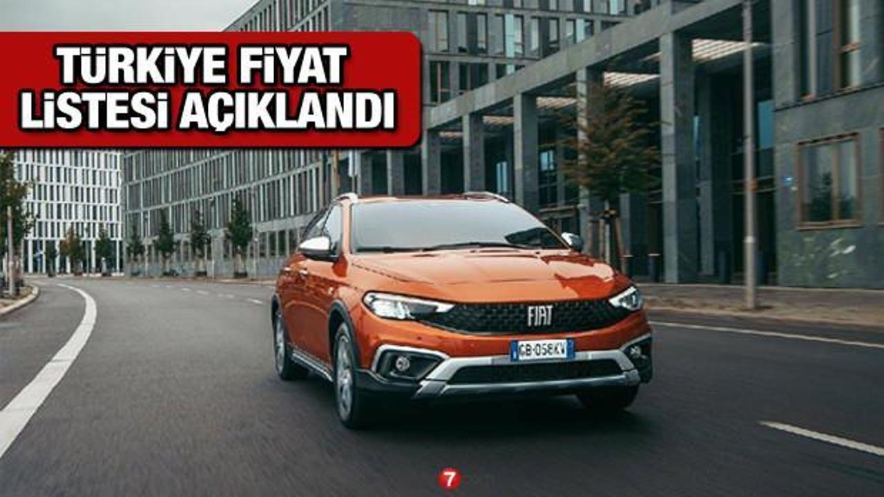 Fiat Egea Cross Türkiye satış fiyatı belli oldu! Egea Cross'un 2021