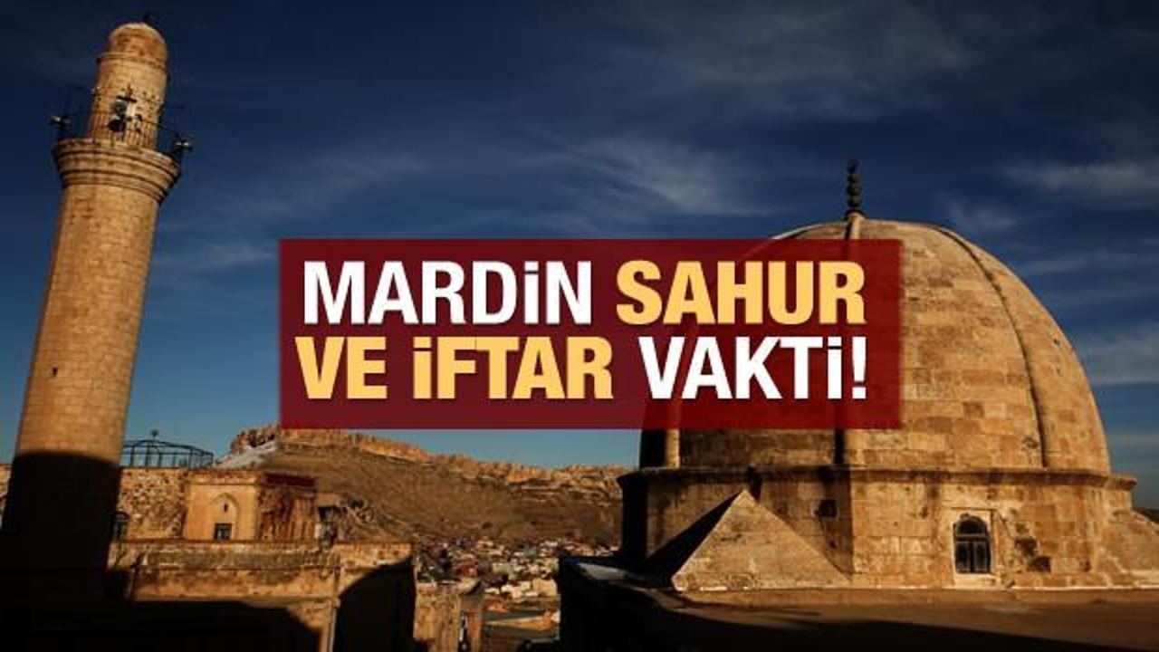 Mardin İmsakiye 2021 Diyanet Mardin sahur yaptım saatleri ve iftar ...