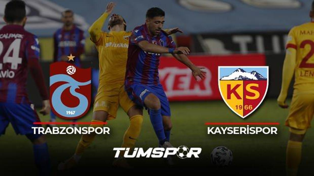 Trabzonspor Kayserispor maçı geniş özeti ve golleri! (BeIN Sports ...