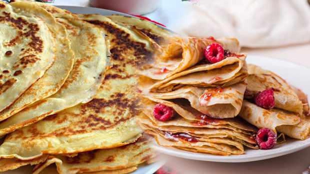 Tatlı ve tuzlu krep nasıl yapılır? Ispanaklı krep tarifi... - Haber 7 YAŞAM