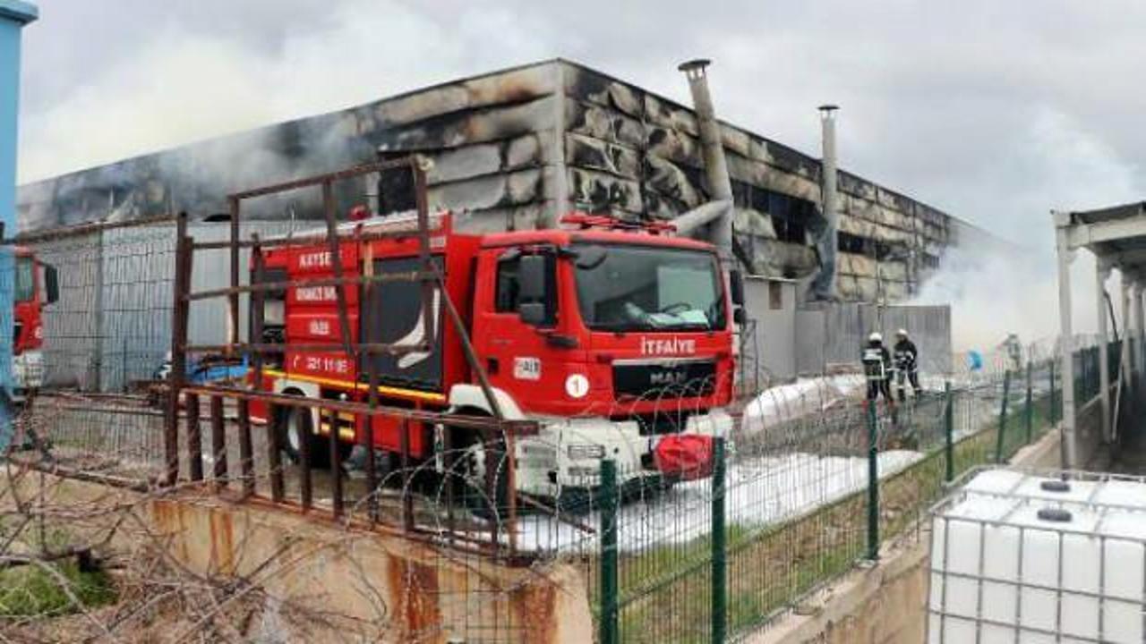 Kayseri�de mobilya fabrikasında yangın Haber 7 GÜNCEL