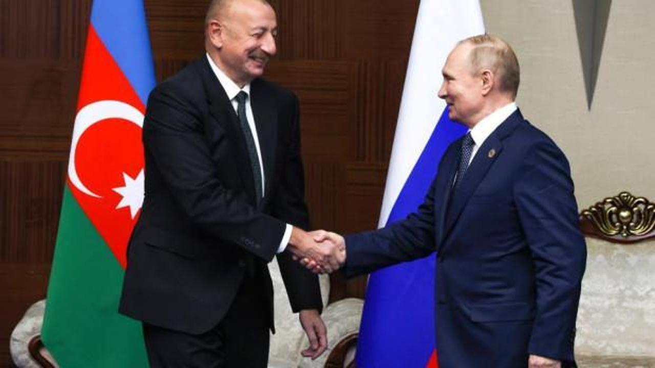 Putin ve Aliyev Astana’da bir araya geldi - Haber 7 DÜNYA