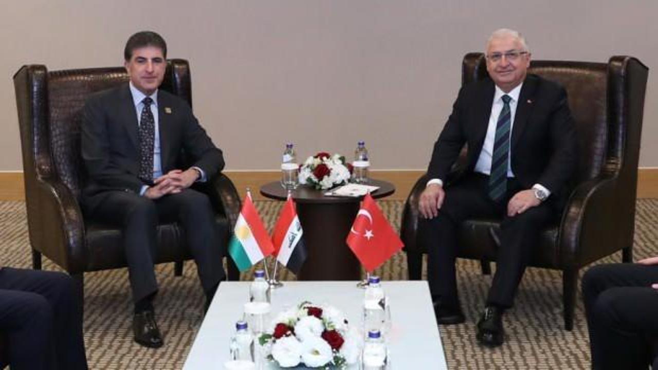 Bakan Güler, IKBY Başkanı Barzani ile bir araya geldi - Haber 7 GÜNCEL