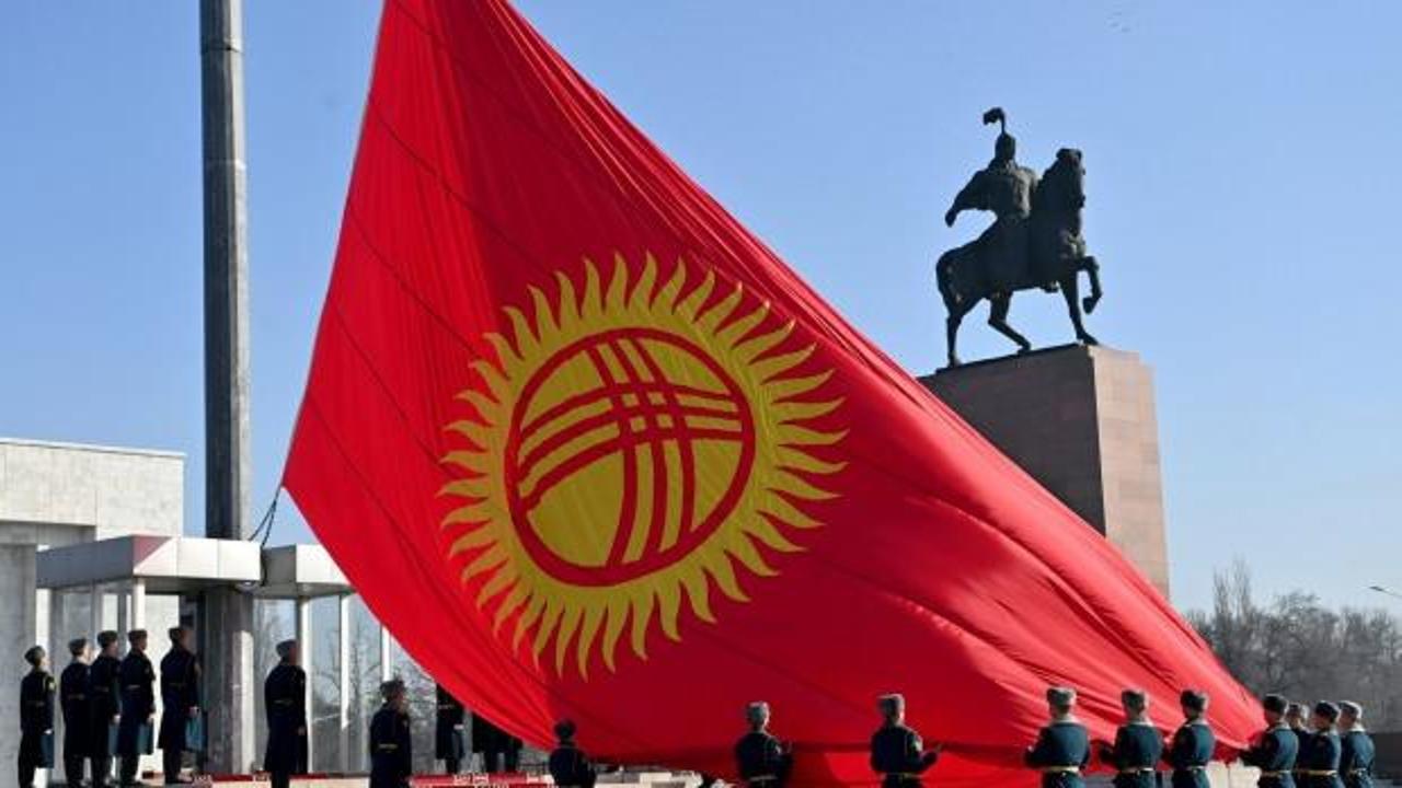 Киргизский Флаг Картинки