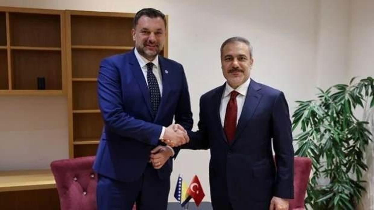 Bakan Fidan Hırvatistan'da mevkidaşı Hasani ile bir araya geldi - Haber ...