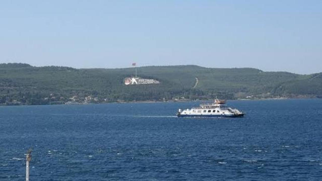 Çanakkale Boğazı'nda yük gemisi karaya oturdu: Boğaz trafiğe kapatıldı
