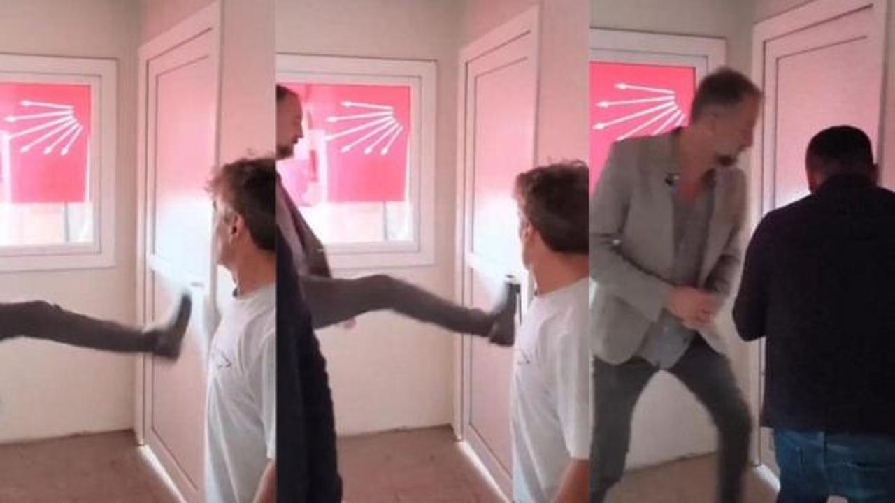 CHP Düzce İl Binası'nda olaylı devir teslim