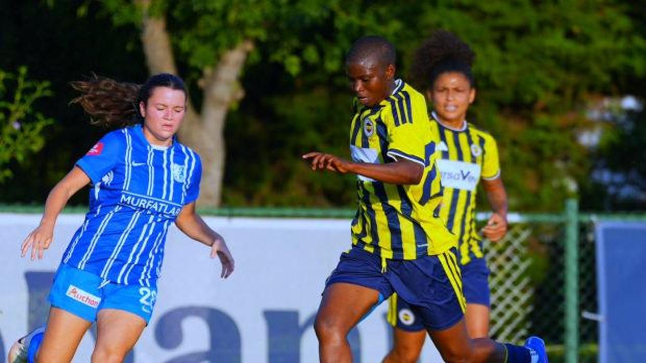 Fenerbahçe hazırlık maçında coştu!