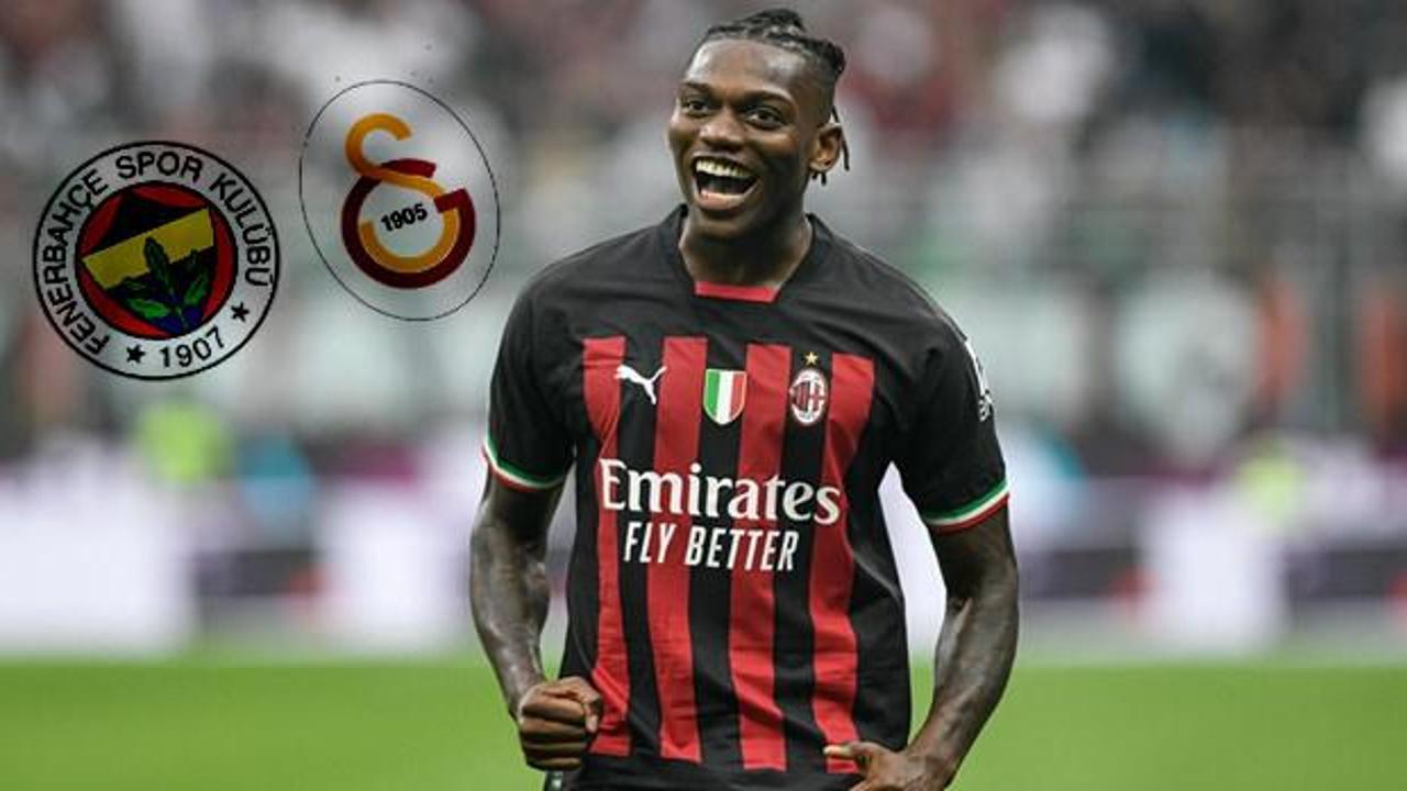 Fenerbahçe ve Galatasaray'ı birbirlerine düşürmüştü! Rafael Leao tercihini yaptı