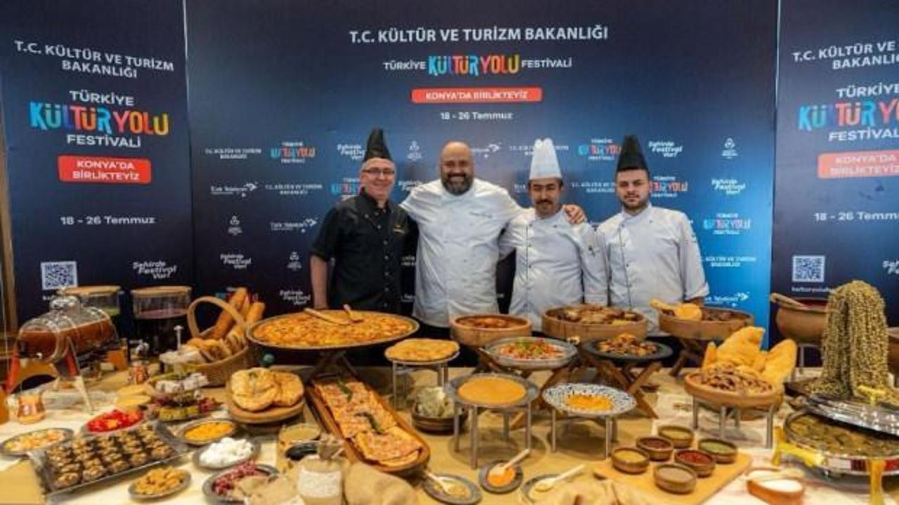 Konya, 53 lezzet noktasıyla Türkiye Kültür Yolu Festivali’nde rekor kırdı