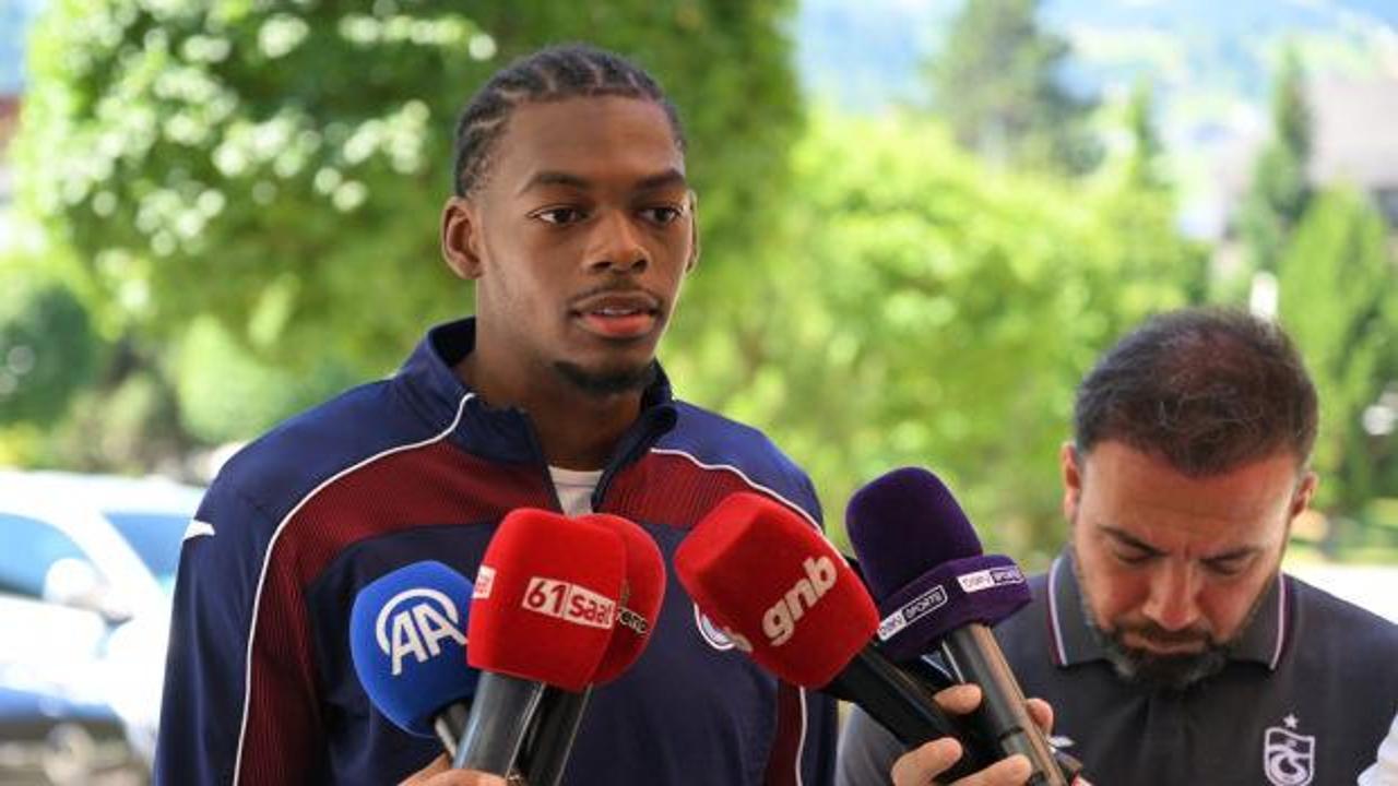 Yeni transfer Mitongo, Trabzonspor'u neden seçtiğini açıkladı
